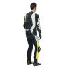 Dainese AUDAX D-ZIP 1PC PERF závodní kombinéza černá/fluo-žlutá vel.48